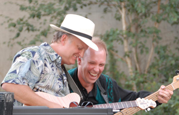 Peter Morgan and Eric Parsons rockin'